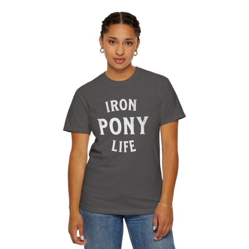 Iron Pony Life Basic T-shirt - Image 58