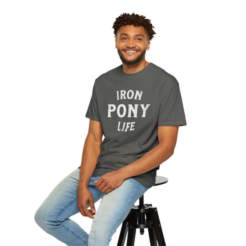 Iron Pony Life Basic T-shirt - Image 39