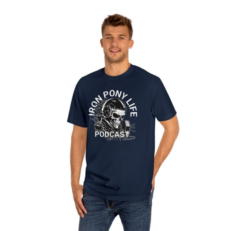 Iron Pony Life Podcast Unisex Classic Tee - Casual Graphic T-Shirt for Podcast Fans - Image 20